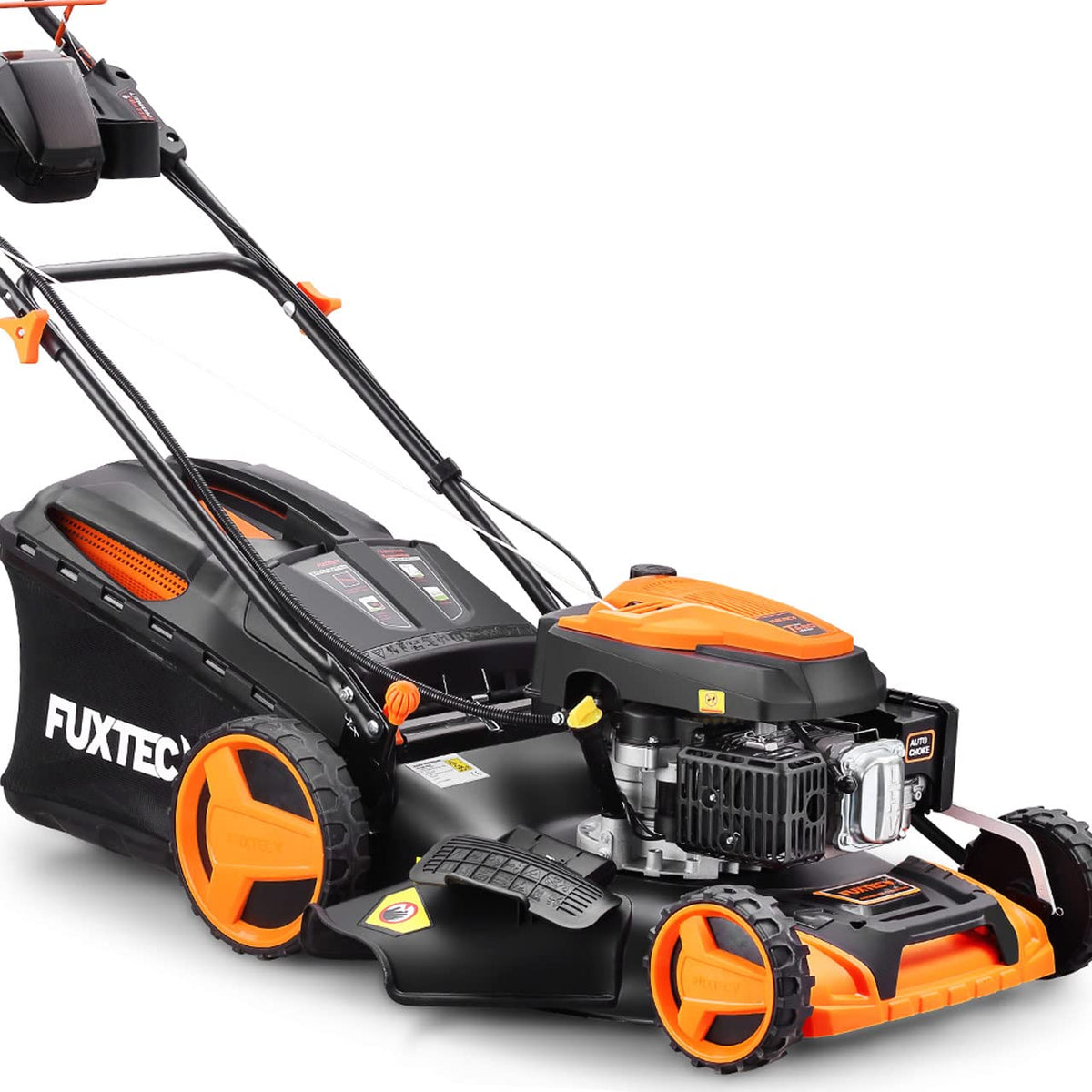 FUXTEC FX-RM5196eSPRO 4in1 Benzinmäher, E-Start & Antrieb, 51 cm Schnittf
