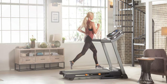 NordicTrack T-Serie: Laufband mit Steigung, Bluetooth, 136 kg Traglastl