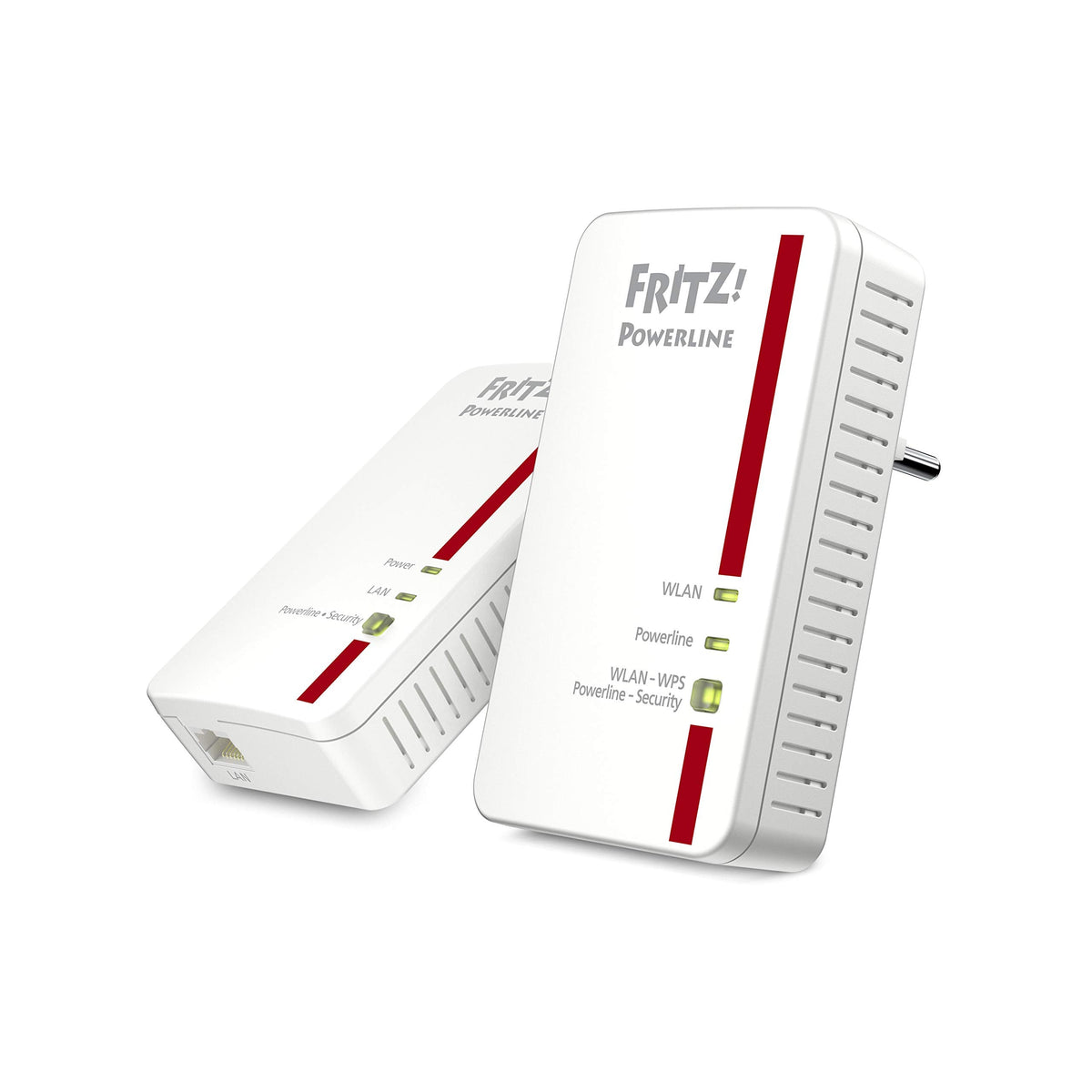 FRITZ!Powerline 1240E/1000E Set – WLAN & 1.200 MBit/s für Streaming & NASw