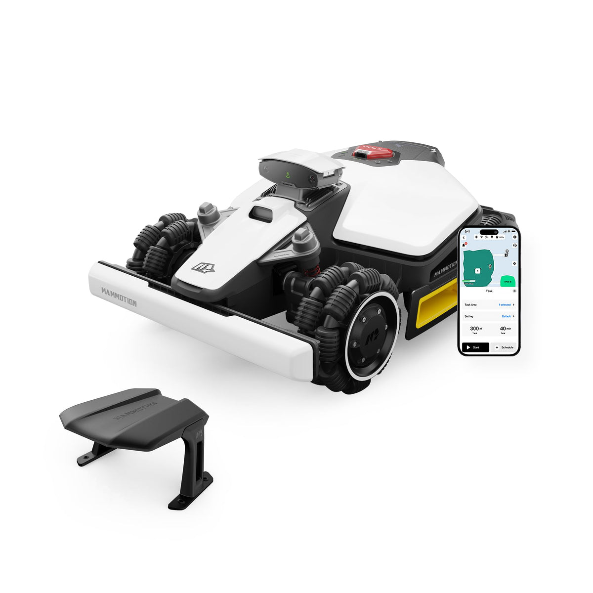 MAMMOTION LUBA mini AWD 1500 Mähroboter 1500 m², NetRTK+Vision, ohne Kabel, 80 % Steigungf