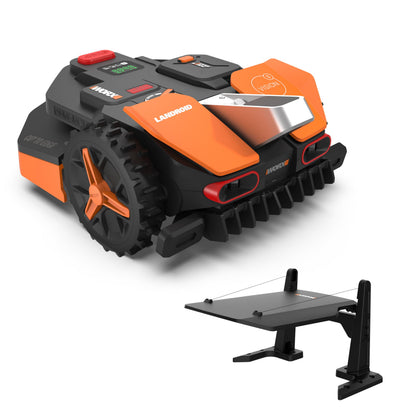 WORX Vision M800 Mähroboter 800 m² ohne Kabel, KI & Igelschutzf