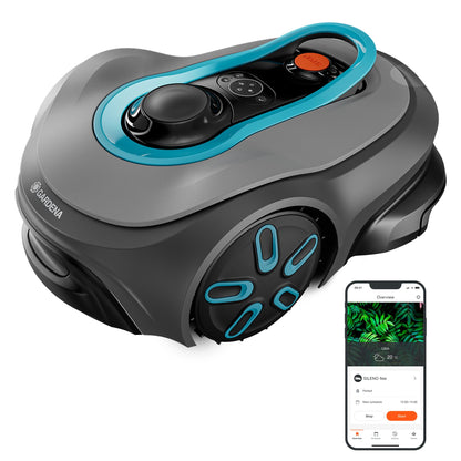 Gardena SILENO Free 1100 m² kabelloser Mähroboter, App & LONAf