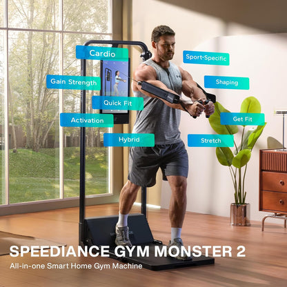 Speediance Gym Monster 2: Multifunktionale Smith-Maschine fürs Heimstudiol