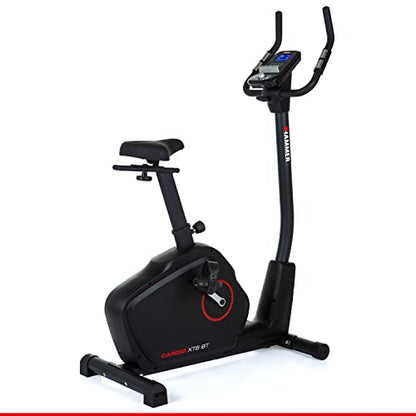 Hammer Cardio XT6/XT7 Ergometer Heimtrainer Fahrrad mit Bluetooth & Appl
