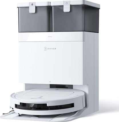 ECOVACS DEEBOT T50 Omni Saugroboter: 15.000 Pa, Heisswasser-Wischfunktion mit All-in-One Stationd