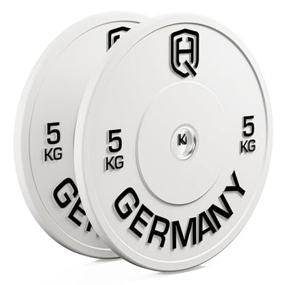 HQ Germany Premium Bumper Plates: 50mm Hantelscheiben Setl