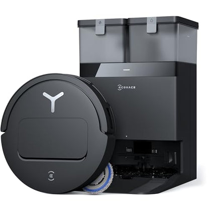 ECOVACS DEEBOT T50 Omni Gen2 Saugroboter: 21.000 Pa, Wischfunktion, ZeroTangle, All-in-One Station, Weißd