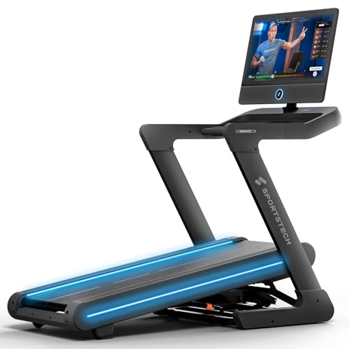 Sportstech sTread Pro/Lite: Klappbares Laufband, 20 km/h, 17 % Steigungl
