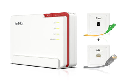 FRITZ!Box 5690 Pro – Wi-Fi 7 Triband-Router für DSL & Glasfaser, Mesh & DECTw