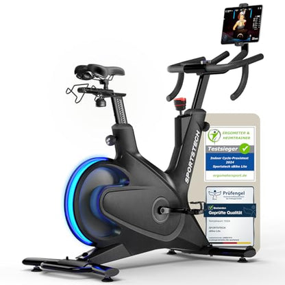 Sportstech Sbike Lite: Heimtrainer mit App & Tablet-Halterungl