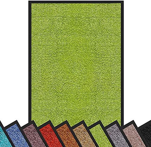 etm Robuste Schmutzfangmatte, Waschbar, Rutschfest, Hohe Reinigungswirkung für Zuhause & Gewerbed
