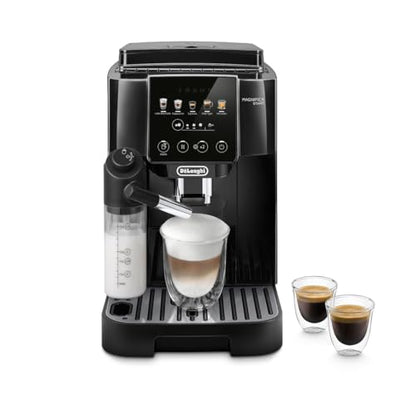 De'Longhi Magnifica Start Kaffeevollautomat, LatteCrema-Milchsystem, Espresso, Cappuccino, Soft-Touch, Schwarzd