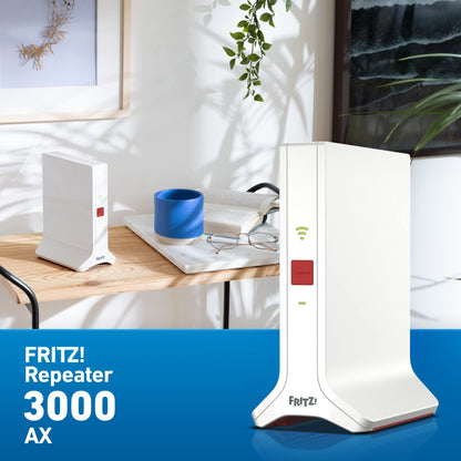 FRITZ!Repeater 3000 AX – Wi-Fi 6 Tri-Band Repeater mit bis zu 4.200 MBit/sw
