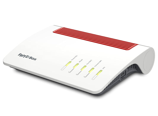 FRITZ!Box 7590 AX Exclusive – Wi-Fi 6 DSL-Router mit Mesh, DECT & USB-Stickw