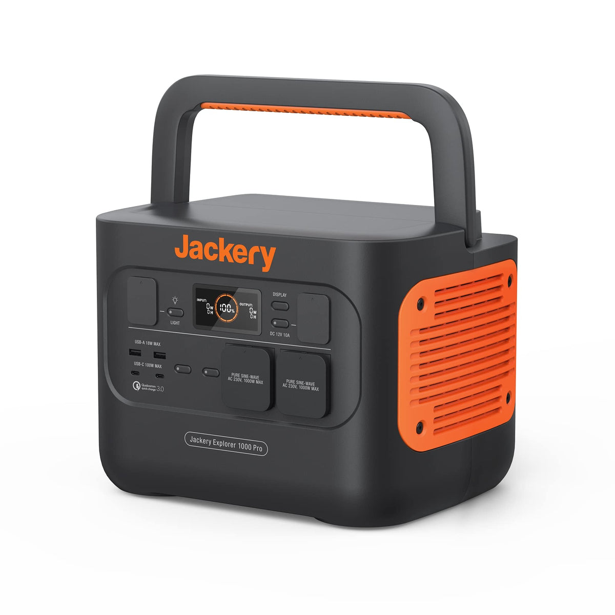 Jackery 1000 V2 Powerstation 1070Wh, 1500W, mit 200W Solarpanel & Schnellladungf