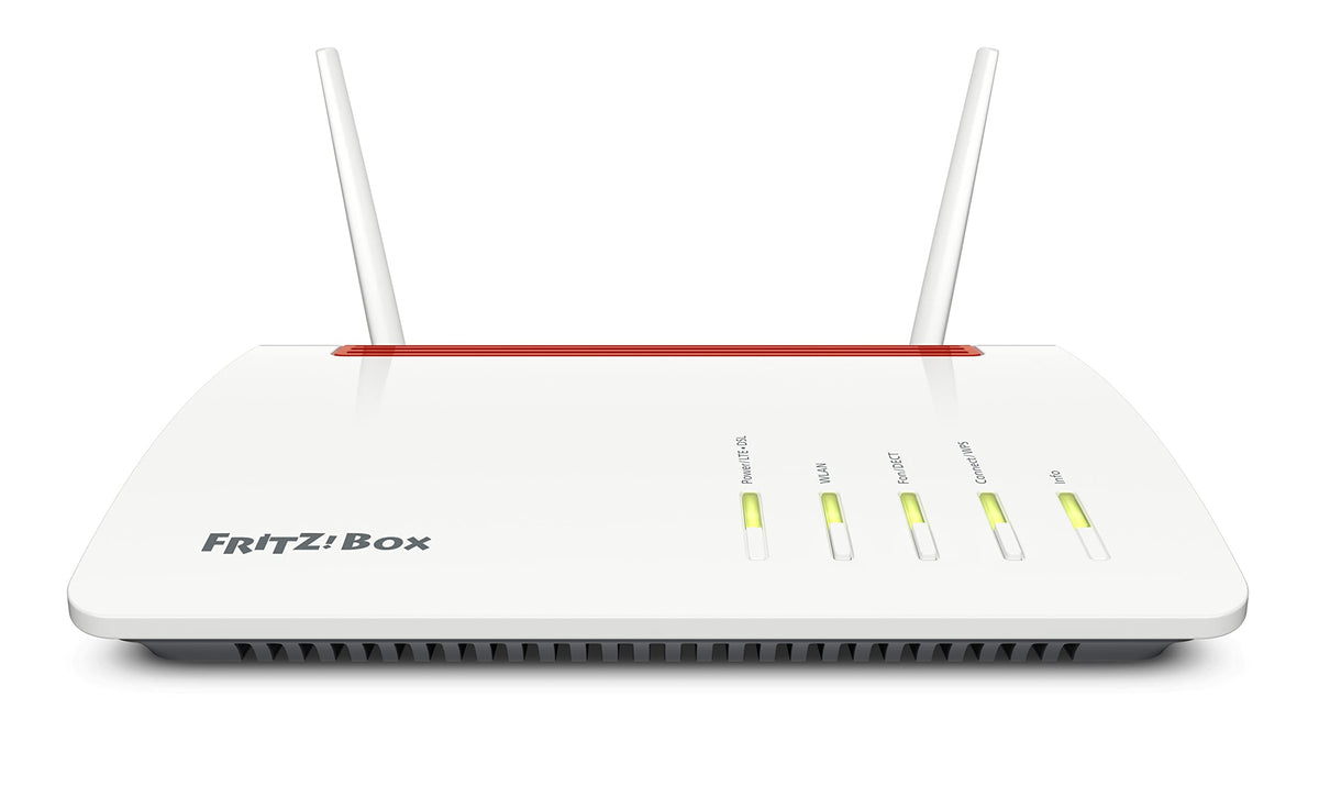 FRITZ!Box 6890 – LTE/DSL-Router mit WLAN AC+N, bis 300 MBit/s & 4x Gigabit-LANw