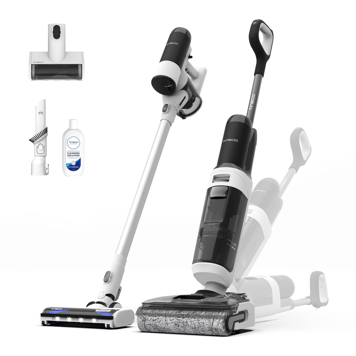 Tineco S6, 70°C Selbstreinigung, Flachdesign, 40 Min Laufzeitf