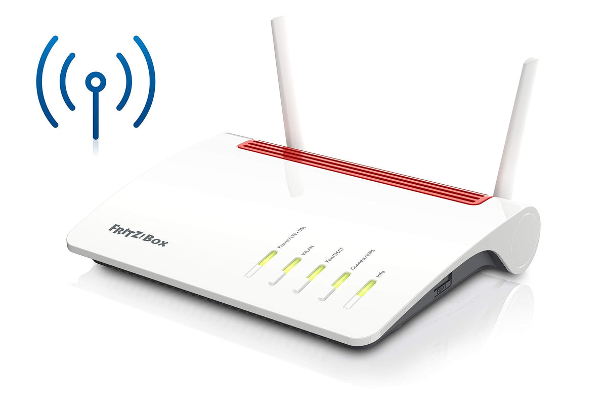 FRITZ!Box 6890 – LTE/DSL-Router mit WLAN AC+N, bis 300 MBit/s & 4x Gigabit-LANw